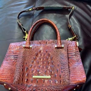 Vintage Brahmin Croc Purse